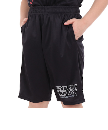 ドライプラス メッシュハーフパンツ PT4S0089-TR868-GRES BLK