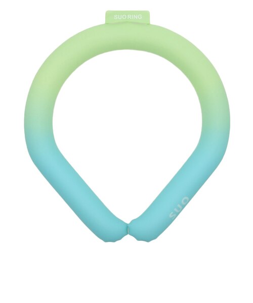 ネッククーラー RING 28° ICE グラデーション SUO24-GD-GRN-L 暑さ対策