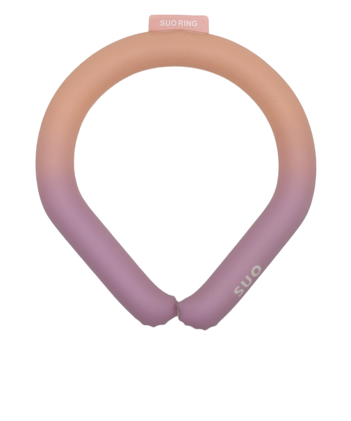 ネッククーラー RING 28° ICE グラデーション SUO24-GD-PNK-L 暑さ対策 熱中症対策