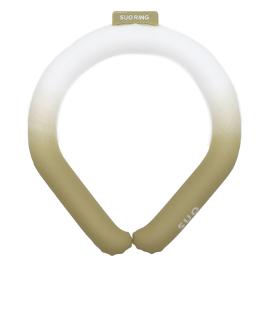 ネッククーラー RING 28° ICE グラデーション SUO24-GD-WHT-L 暑さ対策 熱中症対策