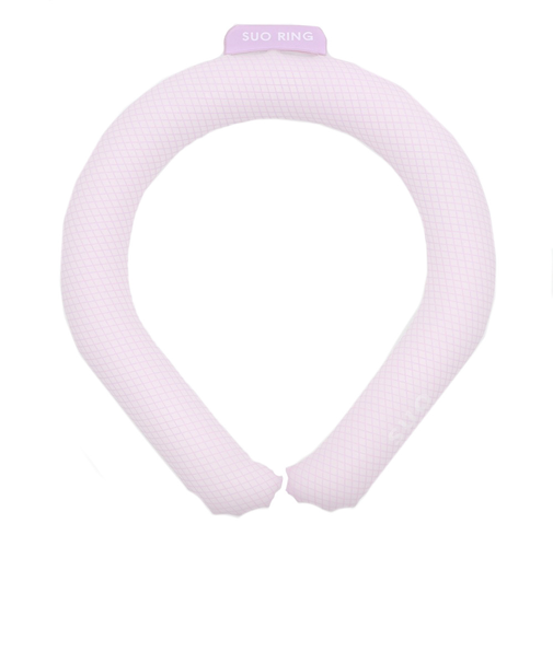 ネッククーラー RING 28° ICE ラティス SUO24-LAV-M 暑さ対策 熱中症対策