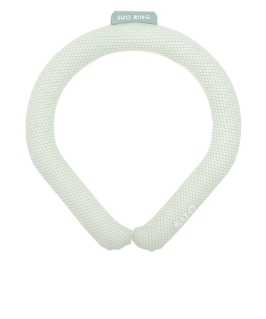 ネッククーラー RING 28° ICE ラティス SUO24-LGR-L 暑さ対策 熱中症対策