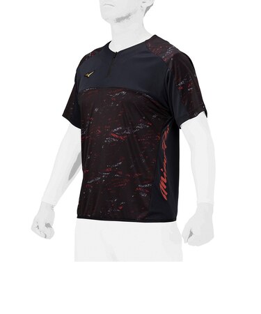 ミズノ（MIZUNO）野球ウェア グラフィック ビートアップ 半袖シャツ 12JCBX3409