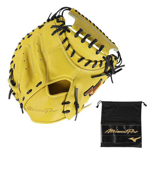 ミズノ（MIZUNO）硬式 グローブ グラブ 捕手用 ミズノプロ 號 SAKEBI B-D型 BSS 1AJCH30020 4009 お一人様一点まで