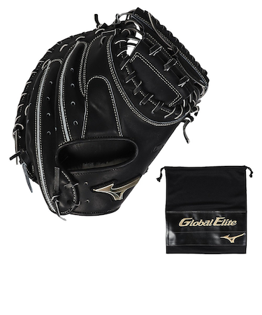 ミズノ（MIZUNO）硬式用 グラブ 捕手用 グローバルエリート 號 SAKEBI B-D型 野球グローブ 一般 1AJCH30500 09
