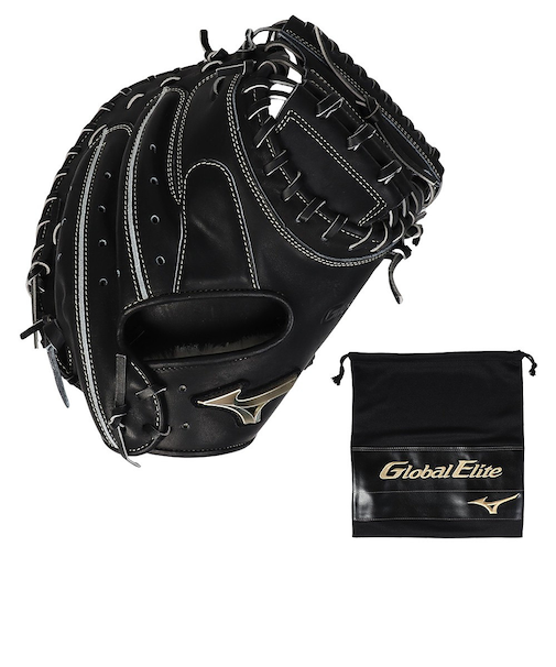 ミズノ（MIZUNO）硬式用 グラブ 捕手用 グローバルエリート 號 SAKEBI B-D型 野球グローブ 一般 1AJCH30500 09
