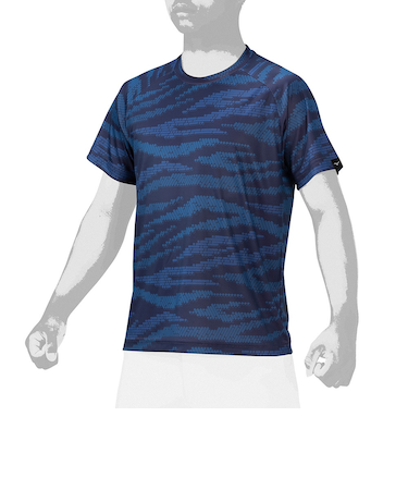 ミズノ（MIZUNO）野球ウェア ジュニア グラフィック 半袖Tシャツ 12JABT6714