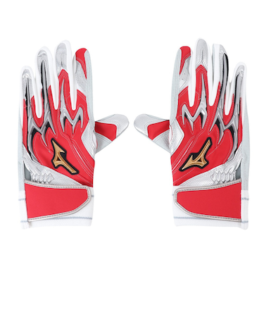 ミズノ(MIZUNO)バッティング用グローブ 野球 ミズノプロ シリコンパワーアークDI 両手用 1EJEA25062