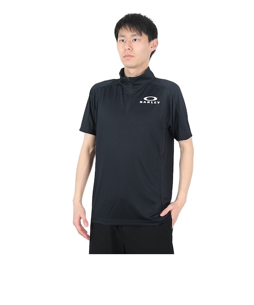 オークリー（OAKLEY）吸汗速乾 半袖Tシャツ Enhance 半袖モック 14.0