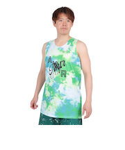 アクター（AKTR）バスケットボールウェア MIXTURE TIEDYE タンク 123-001001 WH 速乾