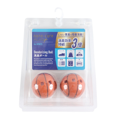 シューズメンテナンス用品 消臭剤 消臭ボール バスケットボール