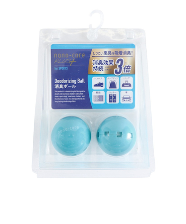 シューズメンテナンス用品 消臭剤 消臭ボール ライトブルー