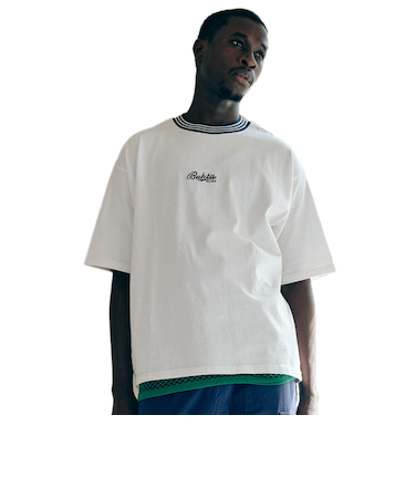 エリライン半袖Tシャツ ロゴ刺繍 BU2345805 5 OFF