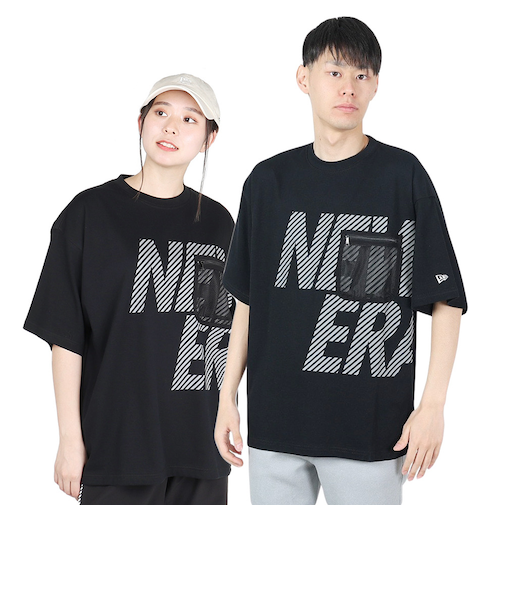 ニューエラ（NEW ERA）半袖 オーバーサイズド パフォーマンスTシャツ Mesh Pocket 14121976