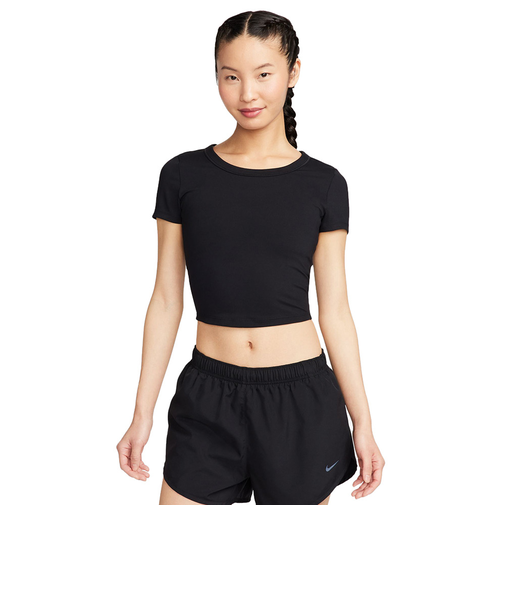 ナイキ（NIKE）ワン フィッテド ドライフィット ショートスリーブ クロップド トップ FN2805-010