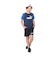 プーマ（PUMA）ボーイズ ポリ 半袖Tシャツ & ショーツセット 849634 14 NVY