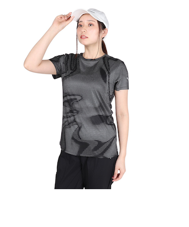 プーマ（PUMA）ランニング フェイバリット AOP Tシャツ 半袖 524573 51 BLK