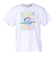 ジュニア ドライプラス プリント メッシュTシャツ CT4S0064-TR865-GRES WHT