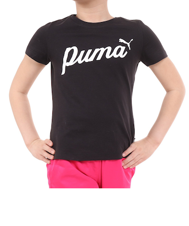 プーマ(PUMA)ジュニア ESS+ BLOSSOM Tシャツ 681385 01 BLK
