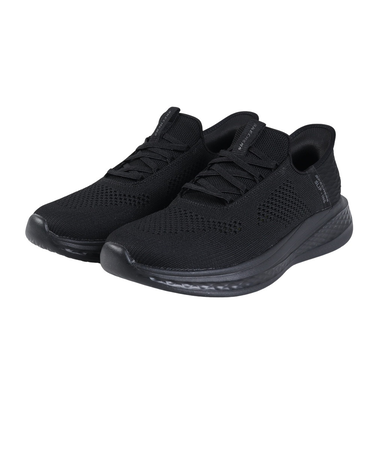 スケッチャーズ（SKECHERS）カジュアルシューズ スリップインズ スレイドクイント ブラック 210810-BBK スニーカー スポーツシューズ ハンズフ…