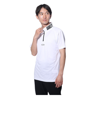 オークリー（OAKLEY）OPERATIVE 半袖ジップ モックネックシャツ FOA406593-100