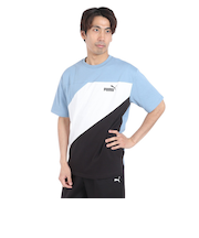 プーマ（PUMA）POWER MX 半袖カラーブロックTシャツ 681074 20 IDG