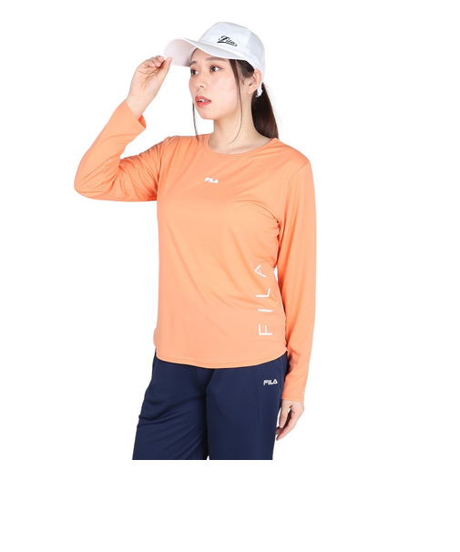フィラ（FILA）テニスウェア レディース 軽量 長袖Tシャツ FL6857-22 冷感 速乾