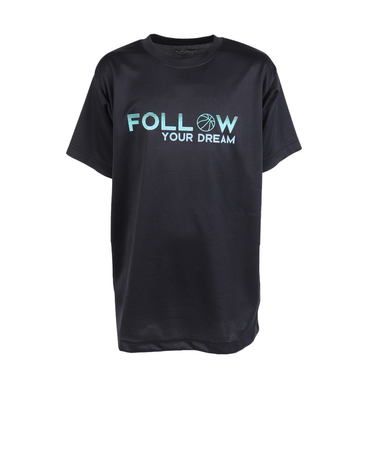 エックスティーエス（XTS）バスケットボールウェア ジュニア ドライプラス 半袖Tシャツ 751TS4ES0015BLK