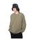 アディダス（adidas）スリーストライプス WASH ロングスリーブTシャツ KUE34-IT0889 ロンT 長袖 ヘビーウェイト ルーズフィット