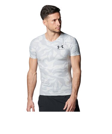 アンダーアーマー（UNDER ARMOUR）コンプレッション インナー 夏用 アイソチル ノベルティ ショートスリーブ シャツ 1384785 011 冷感 …