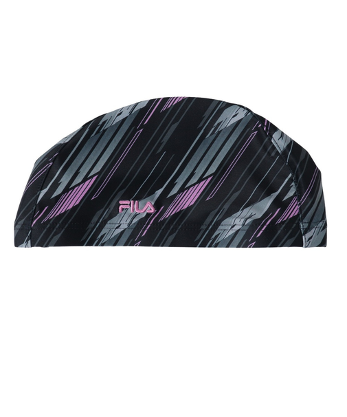 フィラ（FILA）水泳 キャップ 幾何柄プリントキャップ 314621-GPK