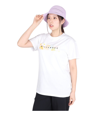 ビラボン（BILLABONG）PATTERN ロゴTシャツ BE013221 WHT