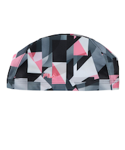 フィラ(FILA)水泳 キャップ カラーブロック プリントキャップ 314622-BK