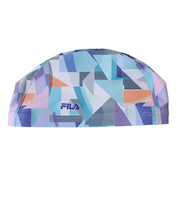 フィラ（FILA）水泳 キャップ カラーブロック プリントキャップ 314622-PPL