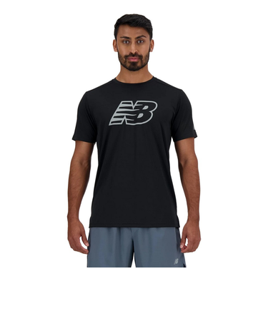 ニューバランス（new balance）Sport Essentials プリントショートスリーブTシャツ MT41224BK
