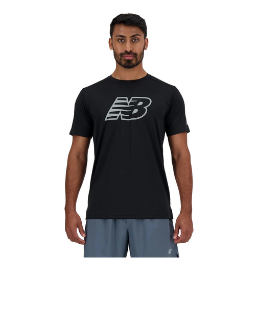 ニューバランス（new balance）Sport Essentials プリントショートスリーブTシャツ MT41224BK