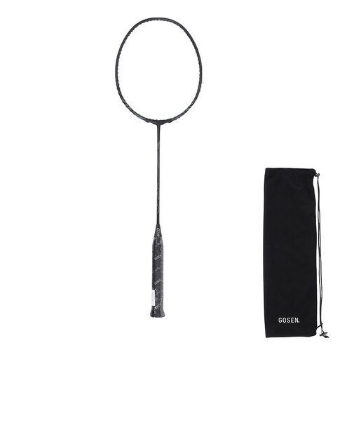 ゴーセン（GOSEN）バドミントンラケット グングニル 07R マットブラック BGG07RMB45