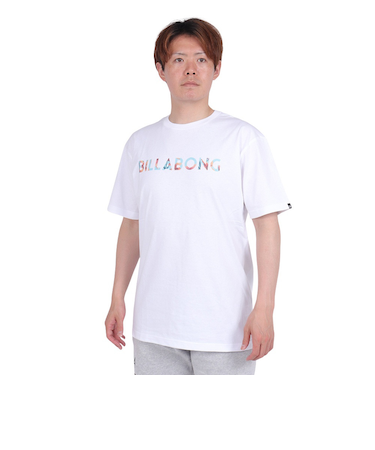 ビラボン（BILLABONG）UNITY LOGO クルーネックTシャツ BE011200 WHT