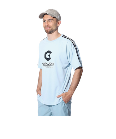 ドライプラス メッシュ 半袖Tシャツ CT4S0022-TR863-GRES LBLU