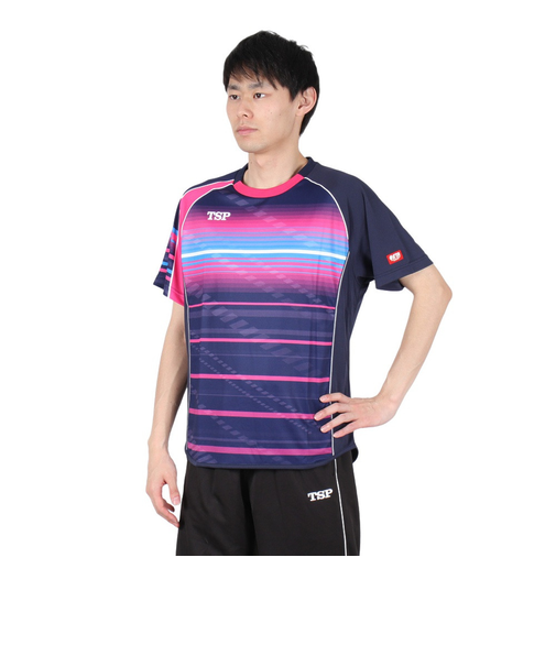 ティーエスピー(TSP)卓球ウエア シャツ クラールシャツ 031428 0100 速乾