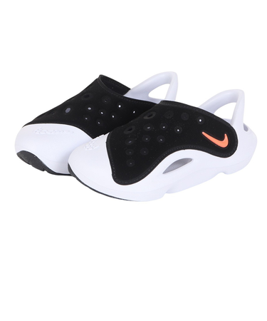 ナイキ（NIKE）サンダル アクア スウッシュ ブラック ホワイト FN0876-001 日常履き タウン レジャー プール 耐久性 クッション性