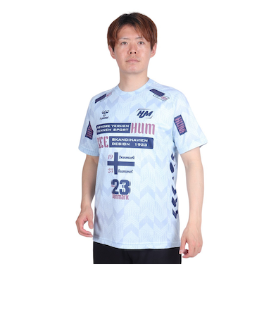 ヒュンメル（hummel）ハンドボールウェア 半袖プラクティスシャツ HAP1194-651 速乾