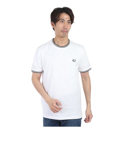 フレッドペリー（FRED PERRY）TWIN TIPPED Tシャツ M1588-100 24SS