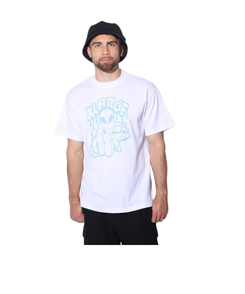 エクストララージ（XLARGE）ALIEN SPRAYER ショートスリーブ Tシャツ 101241011019-WHITE