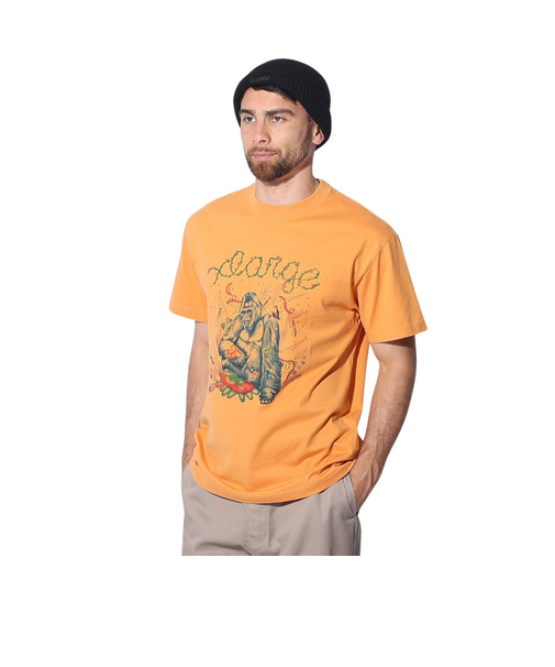 エクストララージ（XLARGE）FEEL NATURE ショートスリーブ Tシャツ 101241011026-ORANGE