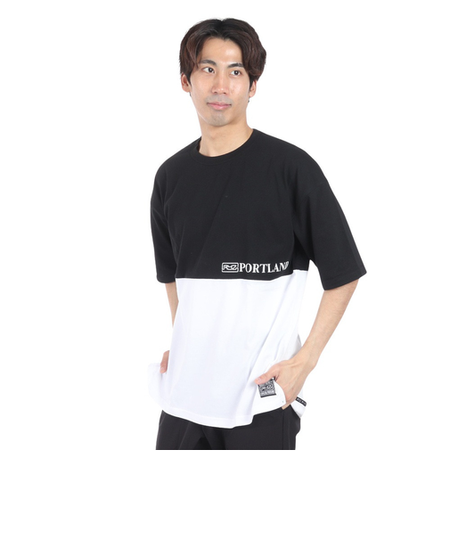 ライズ（RYZ）50/50 半袖Tシャツ RZ10CD24SS0015 BK/WT