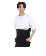 ライズ(RYZ)50/50 半袖Tシャツ RZ10CD24SS0015 WT/BK