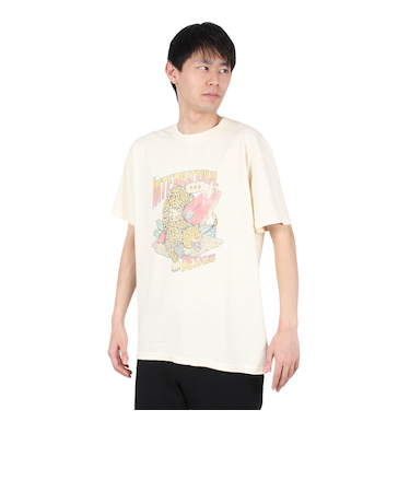 レオパード ショートスリーブ Tシャツ IPDSSLP-717-CRM