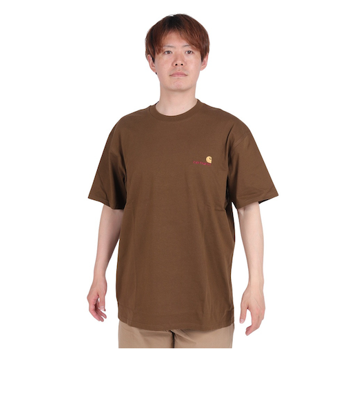 カーハート(CARHARTT)ショートスリーブ AMERICAN SCRIPT Tシャツ I0299561ZDXX