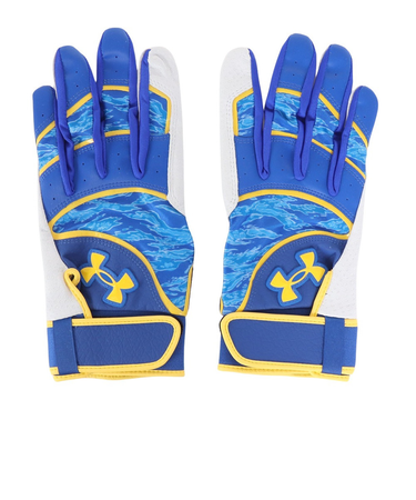 アンダーアーマー（UNDER ARMOUR）バッティング用グローブ 野球 UNDENIABLE 両手用 underarmour プロモデル 6001006 4…